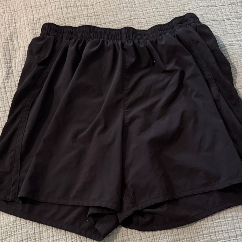 Women's Black running shorts